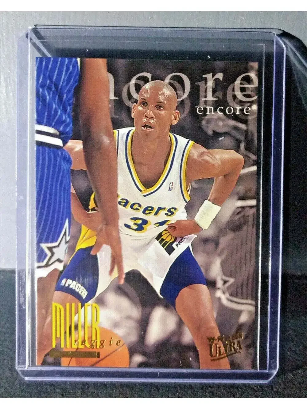 1995-96 Reggie Miller #325 Ultra Encore Basketball Card